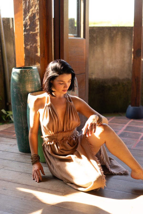 Linen Bohemian Dress